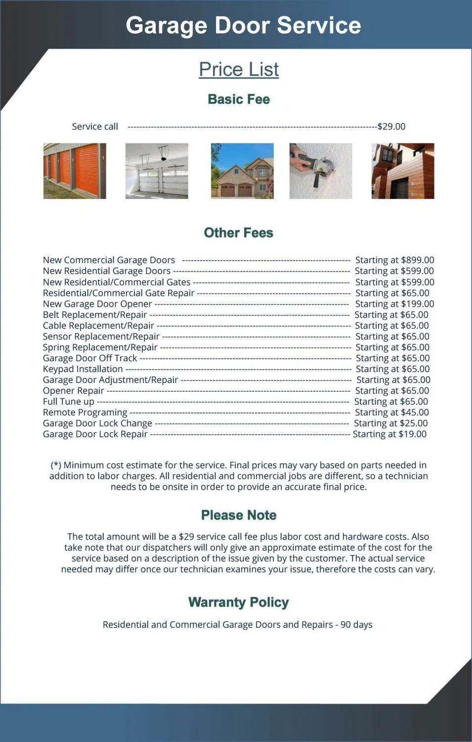 Exclusive Garage Door Repair Service Baltimore, MD 410-803-6656